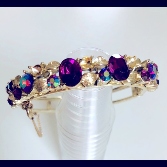 VTG 90s expandable size Silvertone butterfly rings - Picture 5 of 17